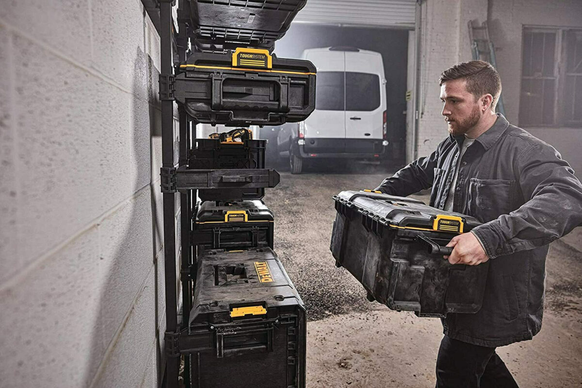 Dewalt Τροχήλατος Πλαστικός Εργαλειοφόρος 3 Τμημάτων με Εργαλειοθήκη - Image 7