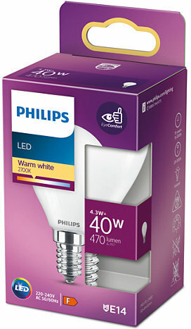 20211102112549_97b30de6 Philips Λάμπα LED για Ντουί E14 Θερμό Λευκό - Image 2
