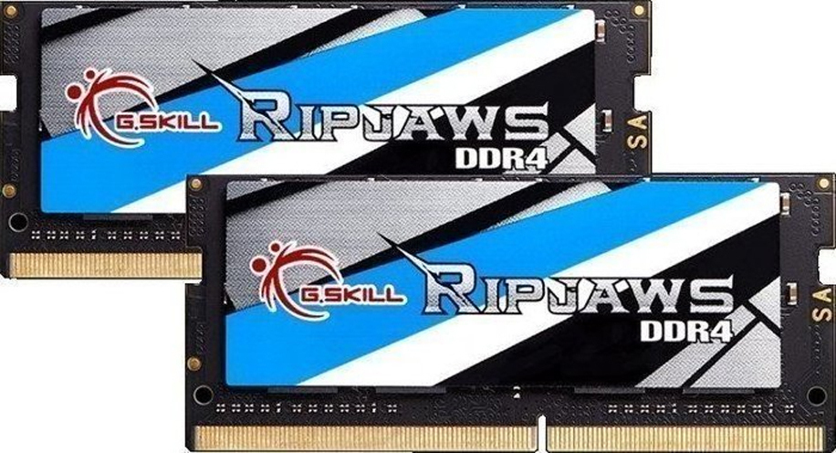 G.Skill Ripjaws DDR4 16GB RAM με 2x8GB Modules και Ταχύτητα 2400 για Laptop F4-2400C16D-16GRS