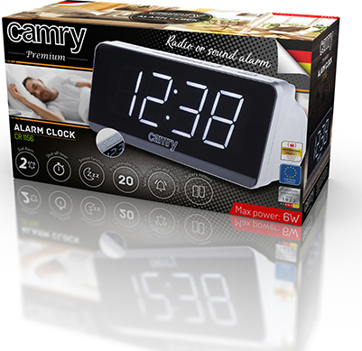 20211103144016_0c121436 Camry Alarm Clock Radio Επιτραπέζιο Ψηφιακό Ρολόι με Ξυπνητήρι & Ραδιόφωνο CR1156 - Image 6