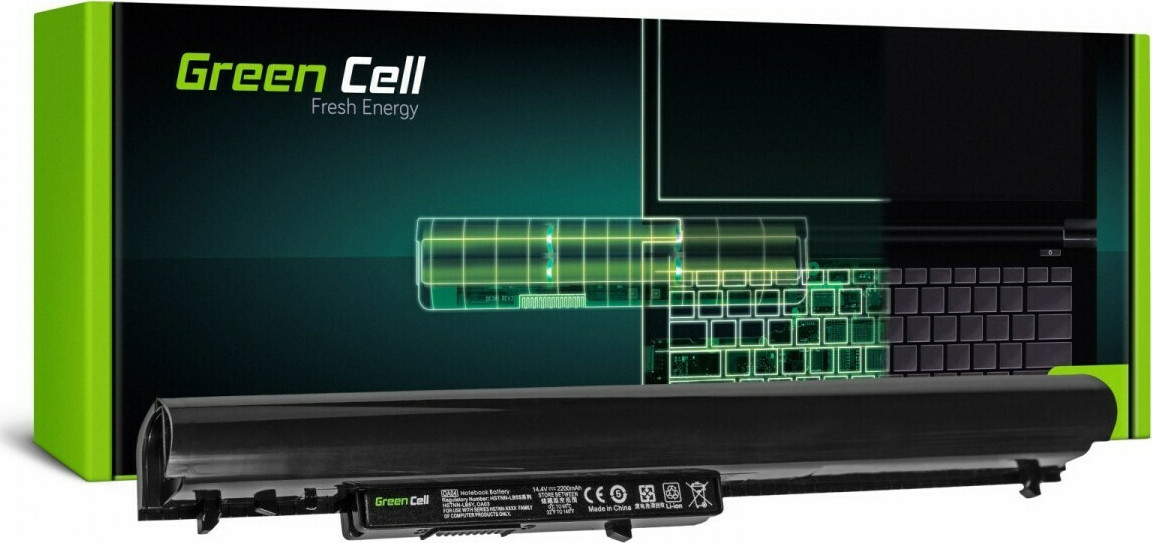 Green Cell A04 Συμβατή Μπαταρία για HP HSTNN-LB5S 240/250/255/256/G2/G3/OA04 με 2200mAh - Image 1