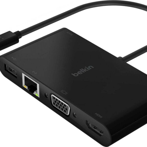 Belkin USB-C Docking Station με HDMI 4K PD Ethernet (AVC004BTBK)
