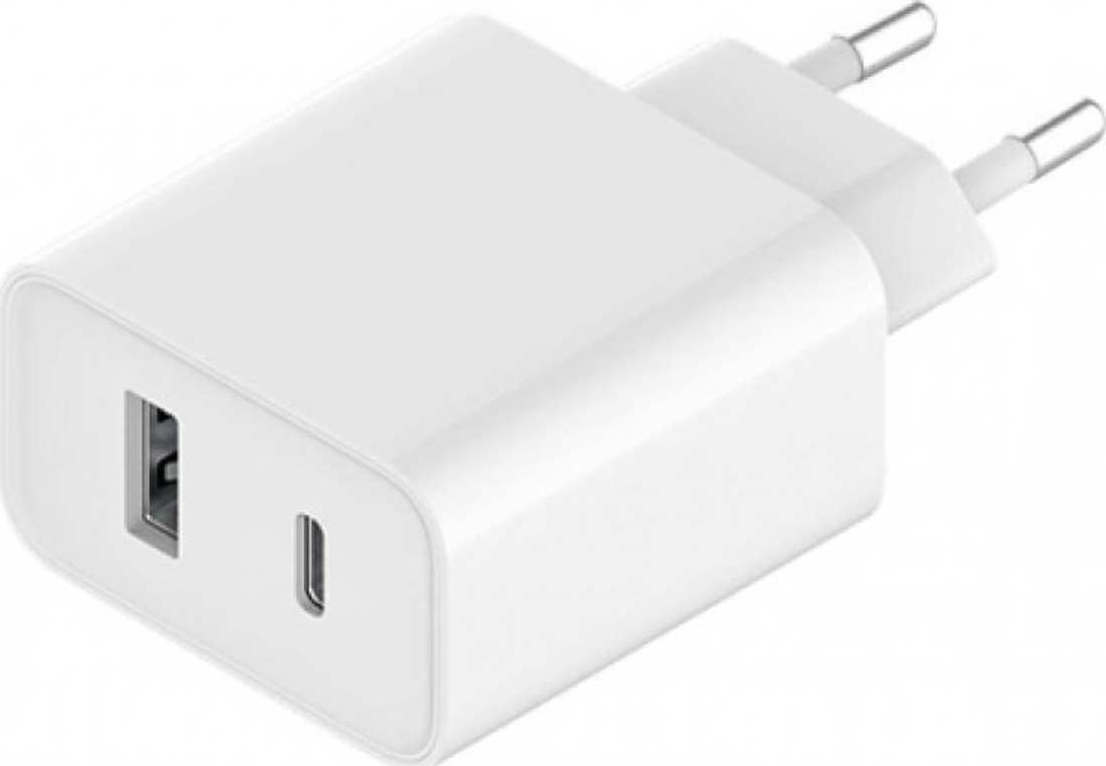 20211104145205_xiaomi_2x_usb_a_usb_c_wall_adapter_33w_leyko_bhr4996gl Xiaomi BHR4996GL USB-C Χωρίς Καλώδιο 33W - Image 1