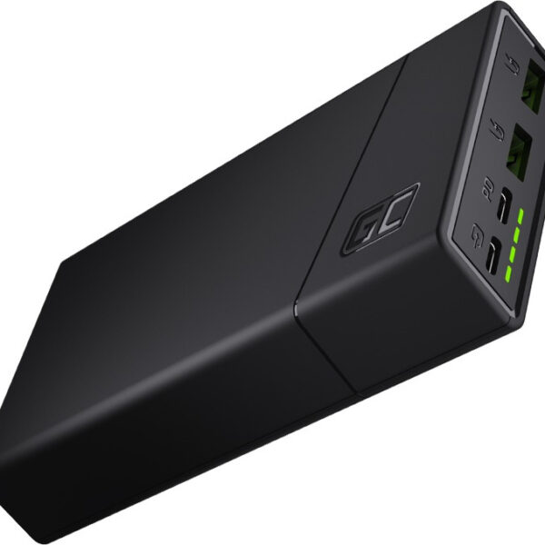 Green Cell PowerPlay20 20000mAh 18W Μαύρο