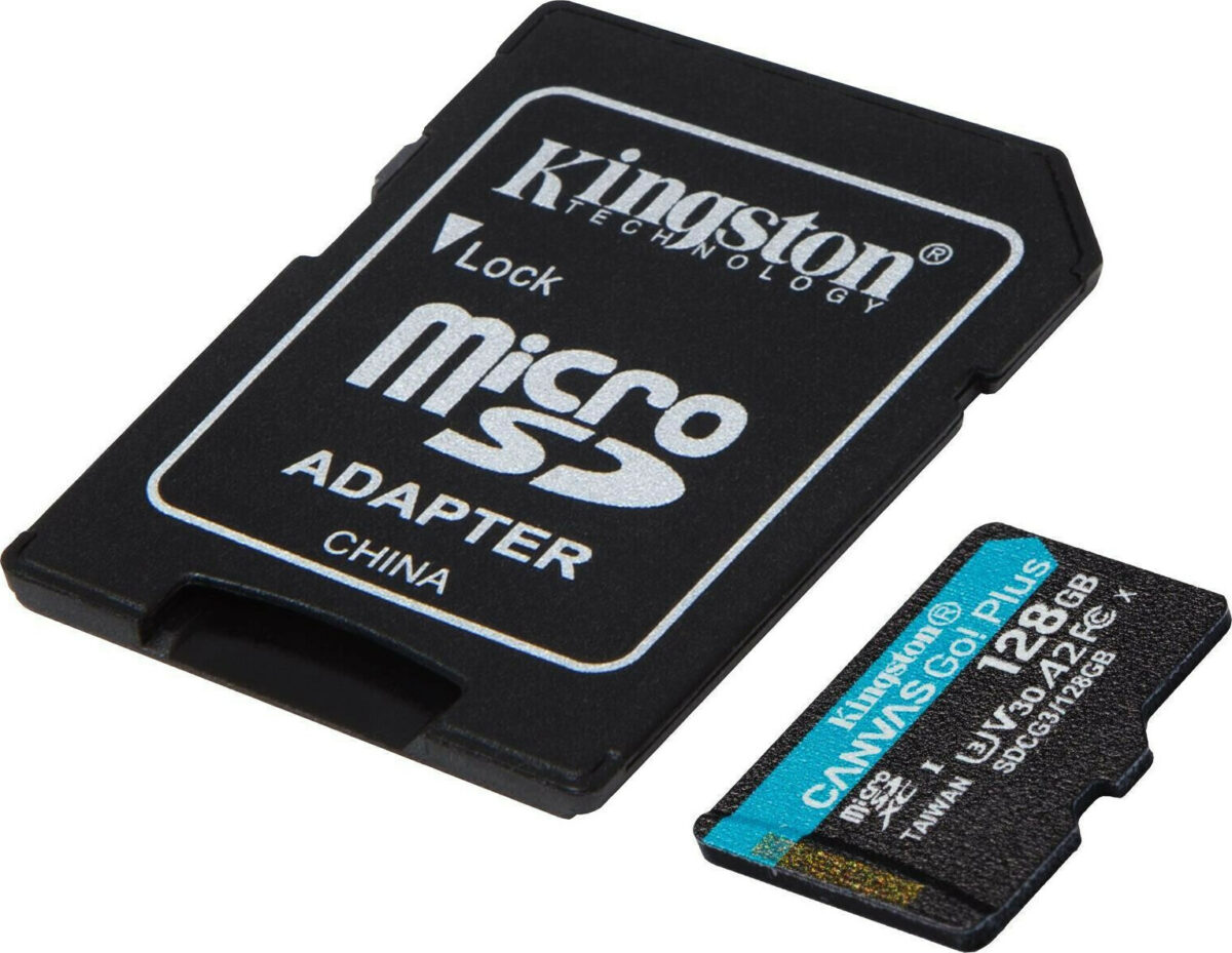 Kingston Canvas Go Plus microSDXC Class 10 U3 V30 UHS-I - Image 1