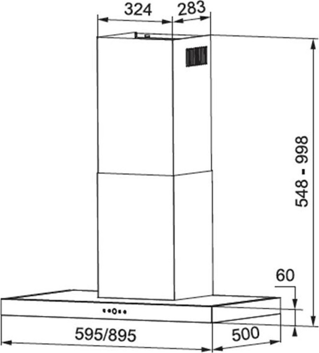 20211105155842_0c40ae3d Franke Tiber XS Καμινάδα 90cm Inox - Image 3