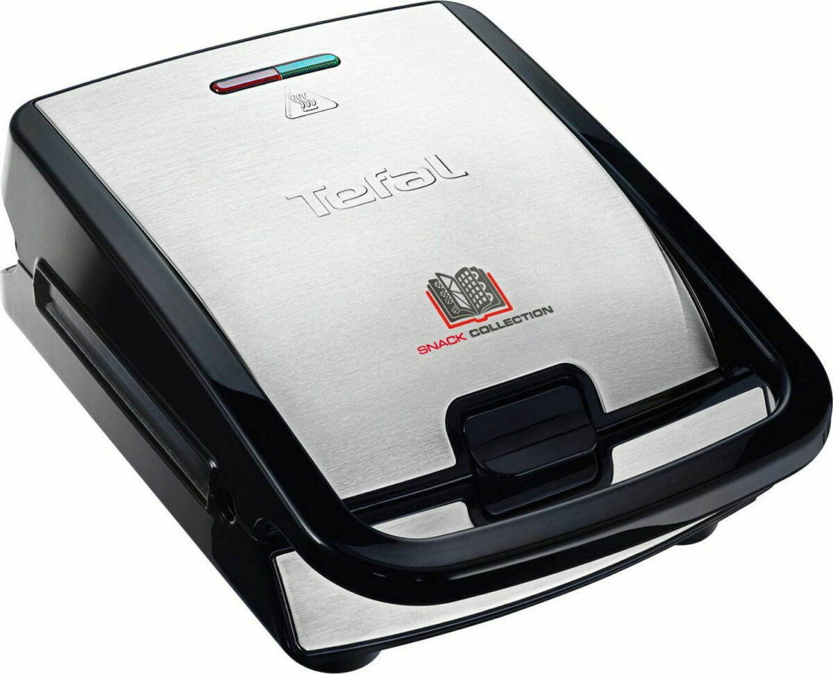 Tefal Snack Collection 700W για 2 Τοστ Inox - Image 4