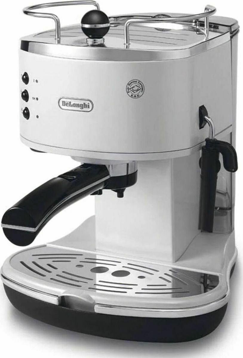 20211110112258_delonghi_espresso_icona_eco_311_w_michani_espresso_1100w_piesis_15bar De'Longhi Icona Vintage Ημιαυτόματη για Αλεσμένο Καφέ - Image 1