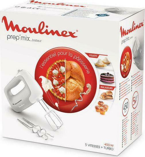 20211110153329_0bcb53bf Moulinex Μίξερ Χειρός 450W Γκρι - Image 6