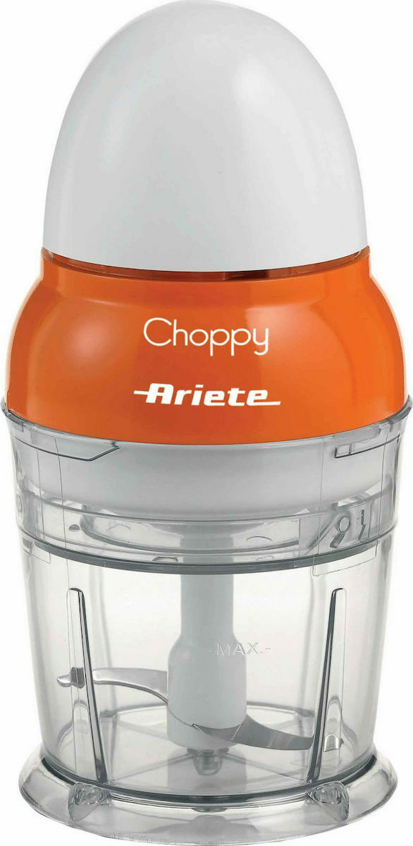 20211110172127_ariete_choppy_1836_polykoptis_multi_160w_me_docheio_250ml Ariete Choppy Πολυκόπτης Multi 160W με Δοχείο 250ml Πορτοκαλί - Image 1