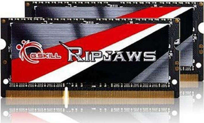 G.Skill Ripjaws DDR3 16GB RAM με 2x8GB Modules και Ταχύτητα 1600 για Laptop F3-1600C9D-16GRSL