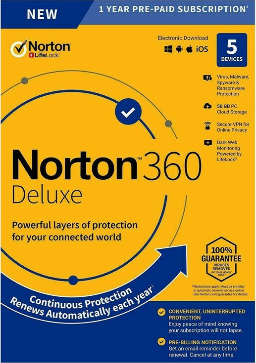 20211124164123_a73e273e Norton 360 Deluxe για 5 Συσκευές και 1 Έτος Χρήσης (Ηλεκτρονική Άδεια) - Image 3