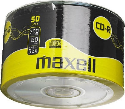 20211124164235_afc87072 Maxell Εγγράψιμα CD-R 52x Printable 700MB Cake Box 50τμχ - Image 5