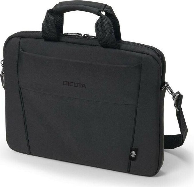 20211125164513_dicota_slim_eco_base_tsanta_omou_cheiros_gia_laptop_14_1_se_mayro_chroma Dicota Slim Eco BASE Τσάντα Ώμου / Χειρός 14.1" - Image 1