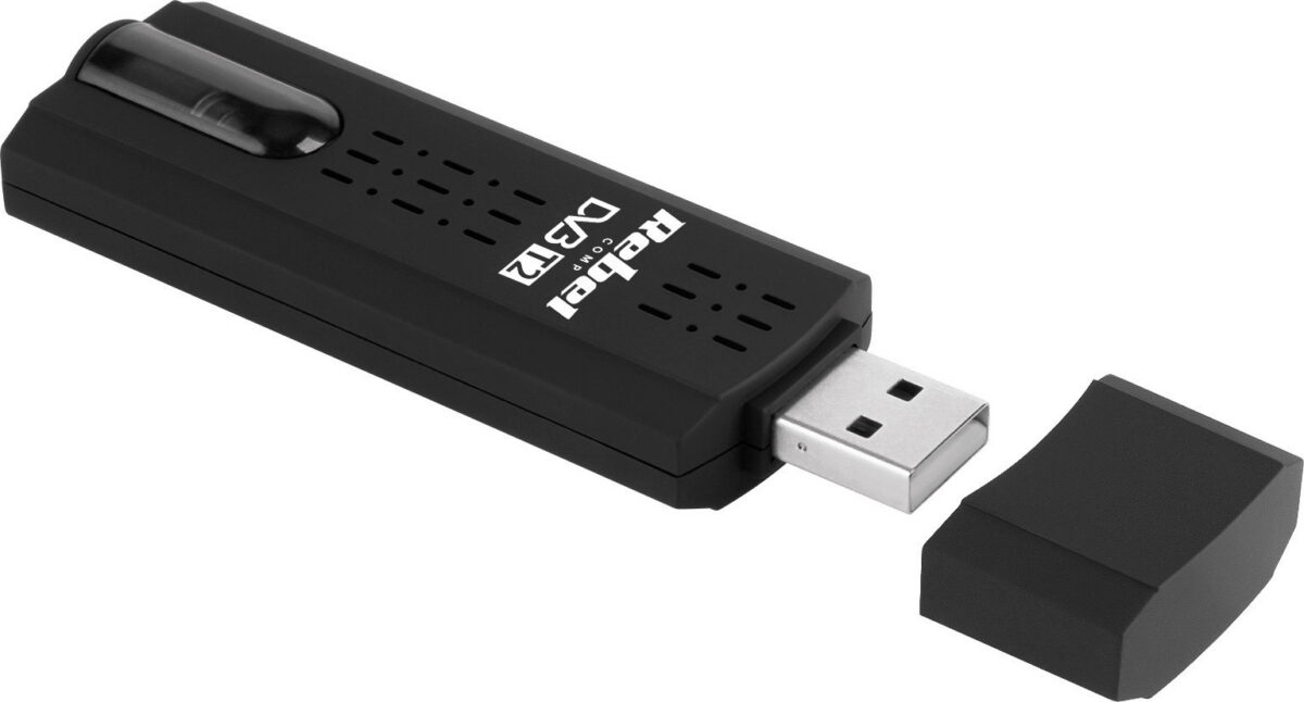 Rebel Rebel TV Tuner για PC / Laptop με Επίγειο Δέκτη DVB-T2 και σύνδεση USB-A - Image 1