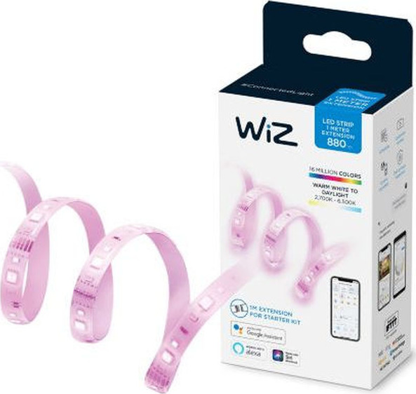 20211203143655_1cbe7176 WiZ Ταινία LED WiZ LED Strip Extension 12V Wi-Fi RGBW 1m - Image 4