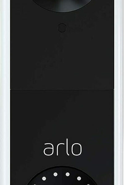 Arlo Verisure Ασύρματο Κουδούνι Πόρτας Wi-Fi Συμβατό με Google Home Μαύρο