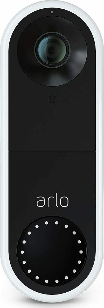 20211206123921_arlo_verisure_koudouni_portas_me_kamera_wi_fi_avd1001_100eus Arlo Verisure Ασύρματο Κουδούνι Πόρτας Wi-Fi Συμβατό με Google Home Μαύρο - Image 1
