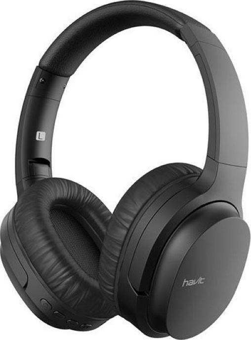 20211206154444_havit_i62_asyrmata_over_ear_akoustika_mayra Havit I62 Bluetooth / 3.5mm με 8 ώρες Λειτουργίας Μαύρα - Image 1