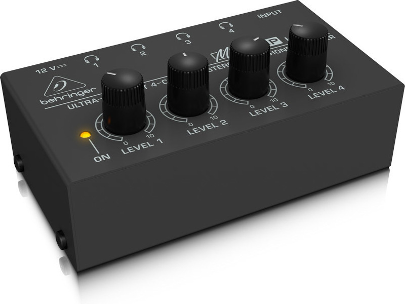 20211208170112_6377217b Behringer HA400 Φορητός Αναλογικός Ενισχυτής Ακουστικών 4 Καναλιών με Jack 6.3mm - Image 4