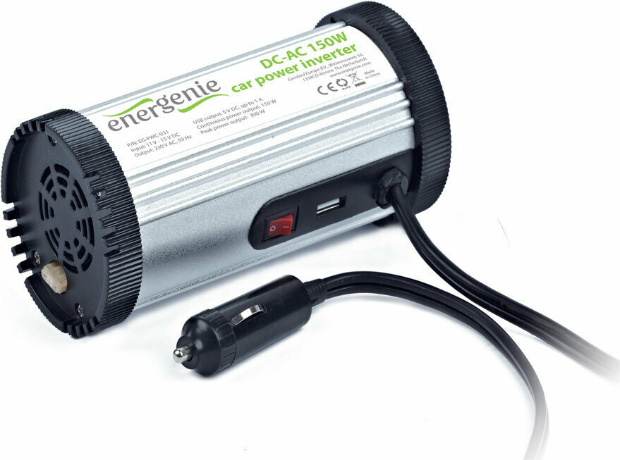20211213165034_0830f8a4 Energenie Inverter Αυτοκινήτου 150W για Μετατροπή 12V DC σε 230V AC με 2xUSB - Image 5