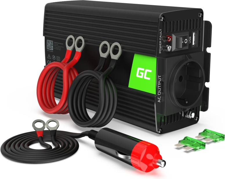 20211213165125_720e6a1b Green Cell Car Power Inverter Αυτοκινήτου Τροποποιημένου Ημιτόνου 600W για Μετατροπή 24V DC σε 230V AC με 1xUSB - Image 3