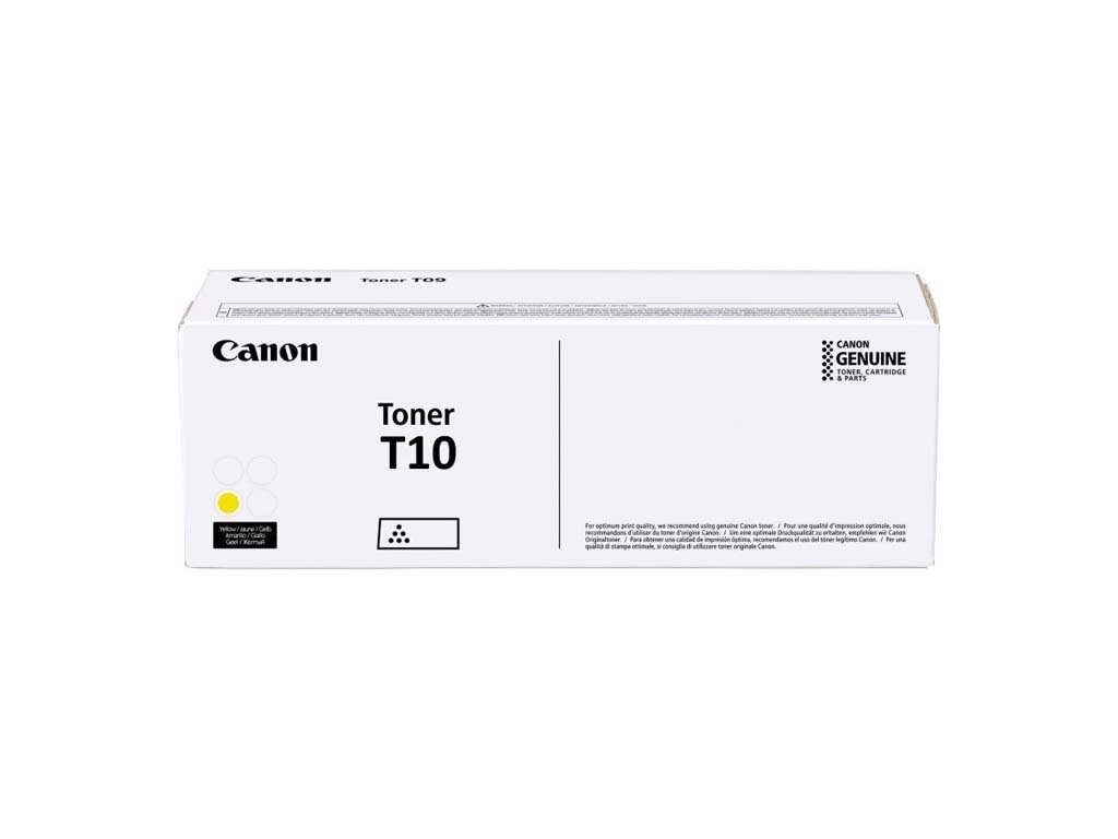 Canon T10 Γνήσιο Toner Laser Εκτυπωτή Κίτρινο 10000 Σελίδων (4563C001)