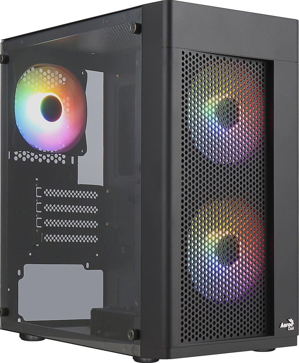 Aerocool Hexform Gaming Mini Tower με Πλαϊνό Παράθυρο