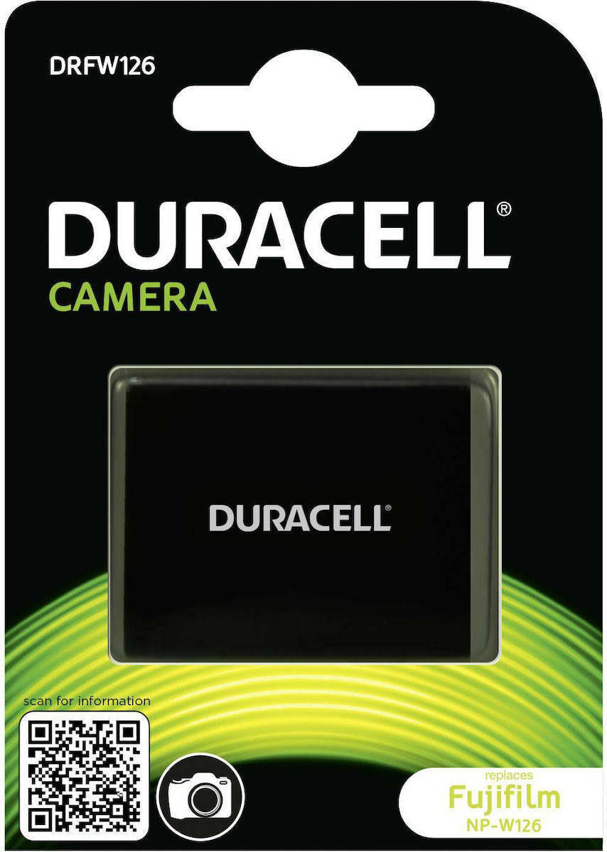 20211222130425_duracell_mpataria_fotografikis_michanis_drfw126_1000mah_symvati_me_fujifilm Duracell Μπαταρία Φωτογραφικής Μηχανής DRFW126 Ιόντων-Λιθίου (Li-ion) 1000mAh Συμβατή με Fujifilm - Image 1
