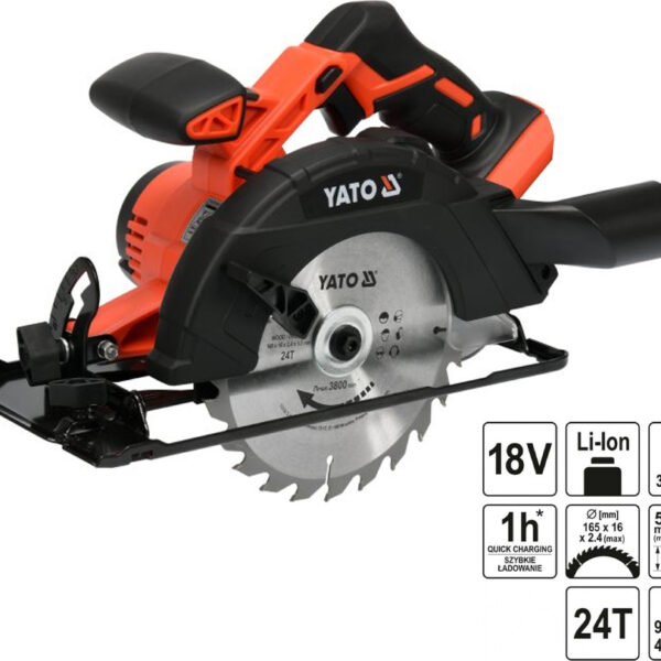 Yato YT-82811 Δισκοπρίονο 18V Solo