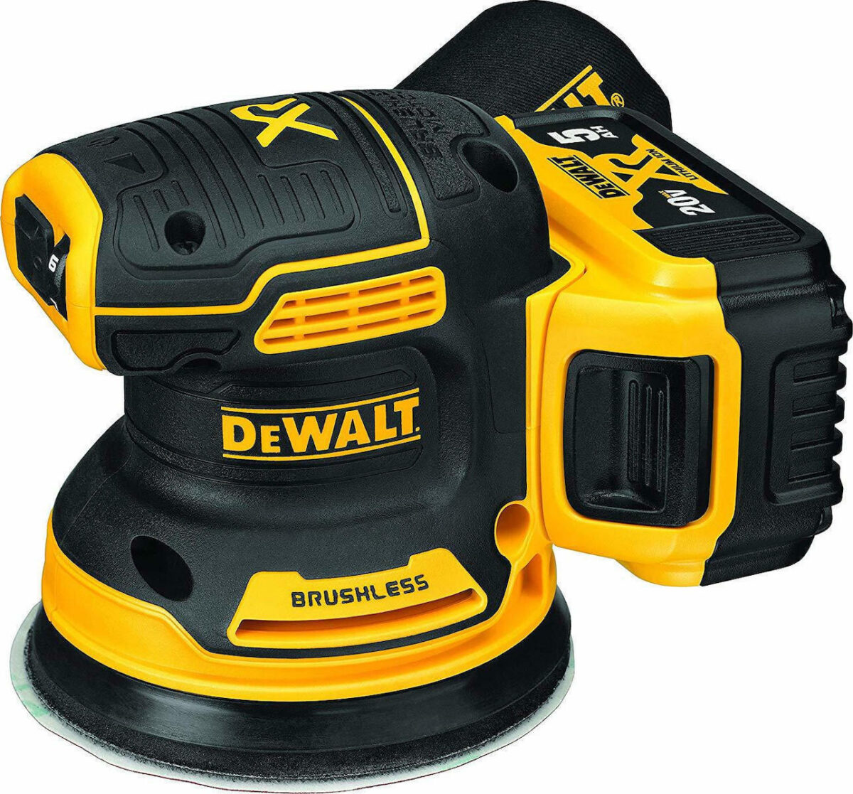Dewalt DCW210NT Έκκεντρο Τριβείο 125mm Μπαταρίας 18V Solo - Image 3
