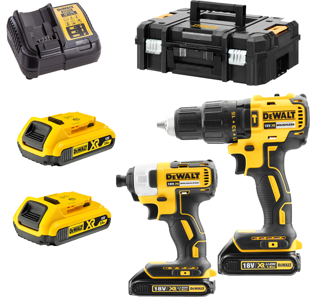 20220110134243_72a8c469 Dewalt Σετ Κρουστικό Δραπανοκατσάβιδο & Παλμικό Κατσαβίδι - Image 7