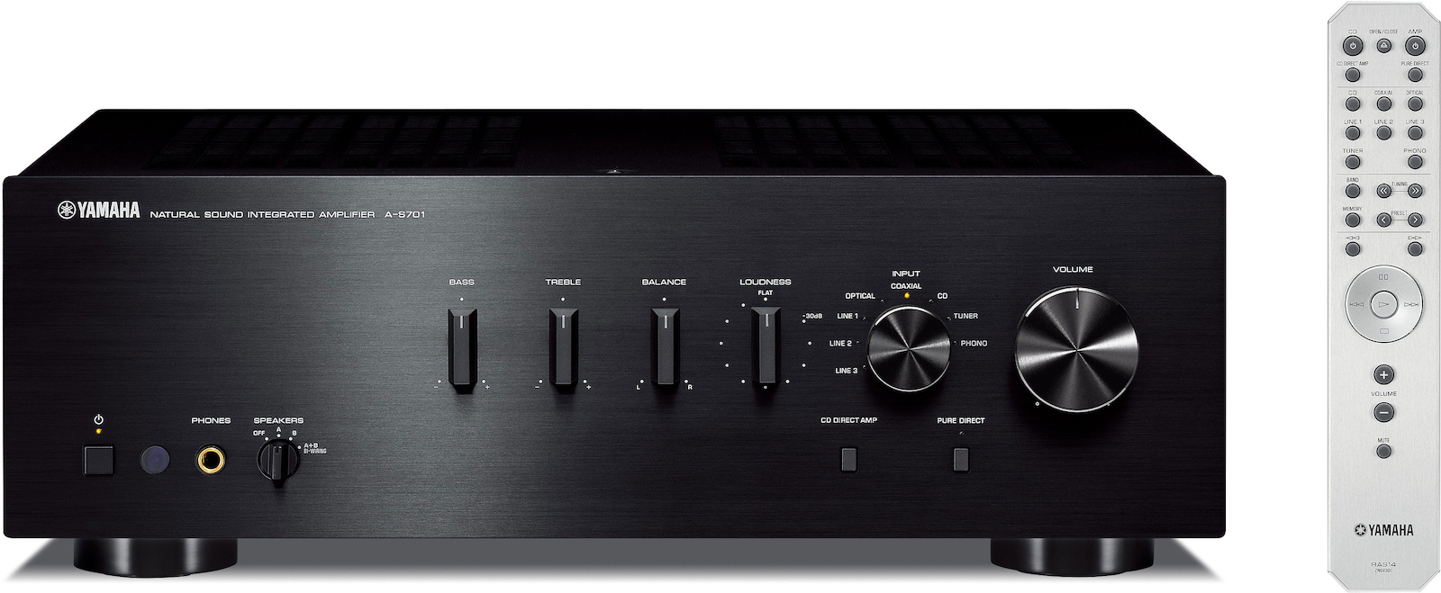 20220113154114_yamaha_olokliromenos_enischytis_hi_fi_stereo_a_s701_160w_4o_100w_8o_mayros Yamaha A-S701 Ολοκληρωμένος Ενισχυτής Hi-Fi Stereo 160W/4Ω 100W/8Ω S000.30903 Μαύρος - Image 1