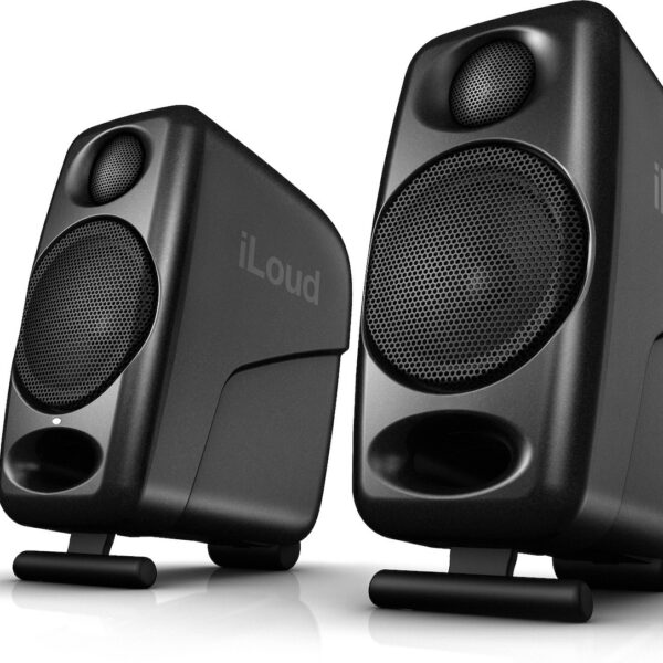 IK Multimedia iLoud Micro Monitor Αυτοενισχυόμενα Ηχεία Studio Monitor 2 Δρόμων με Wi-Fi & Bluetooth 50W (Ζεύγος) Μαύρο