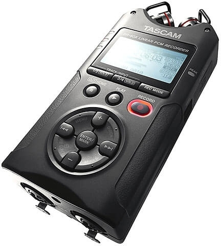 20220118160926_ace10e50 Tascam DR-40X Πολυκάναλος Ψηφιακός Φορητός Εγγραφέας Μπαταρίας/Ρεύματος για Εγγραφή σε Κάρτα Μνήμης με Διάρκεια Εγγραφής 18 Ώρες, Phantom Power και Τροφοδοσία USB - Image 5