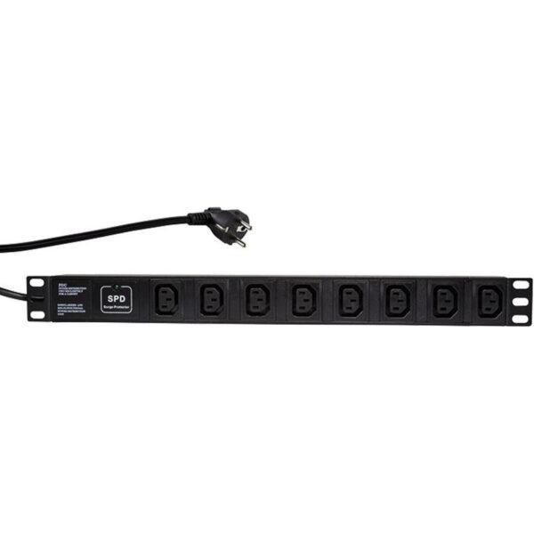 LogiLink Πολύπριζο Rack 19" 8xIEC PDU8A01