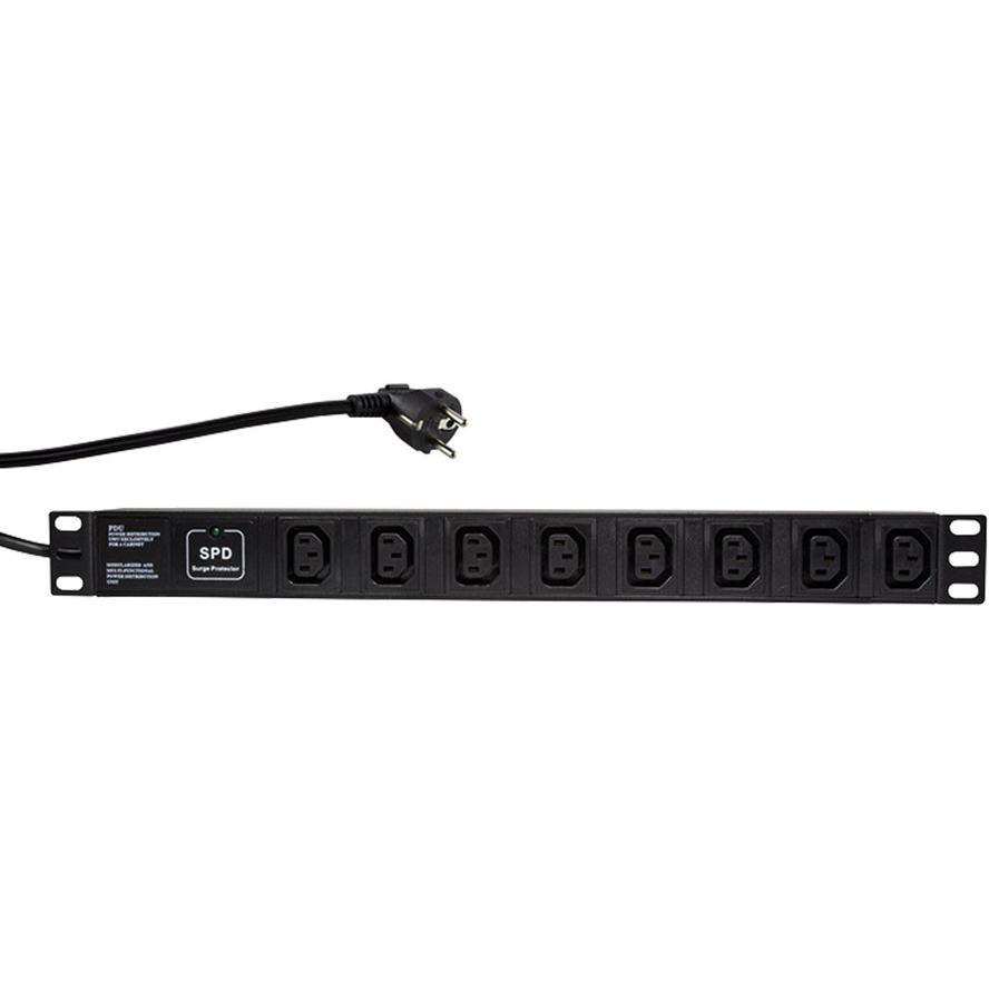 20220131140905_logilink_polyprizo_rack_19_8xiec_pdu8a01 LogiLink Πολύπριζο Rack 19" 8xIEC PDU8A01 - Image 1