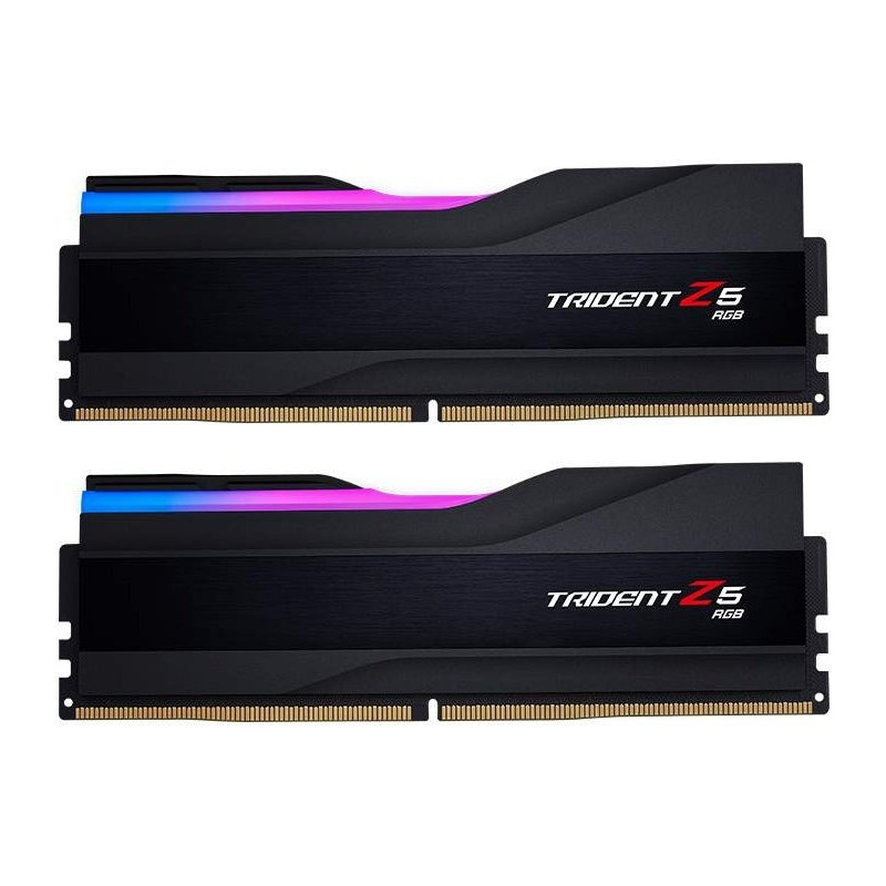 G.Skill Trident Z5 RGB DDR5 32GB RAM με 2x16GB Modules και Ταχύτητα 5600 για Desktop F5-5600J4040C16GX2-TZ5RK