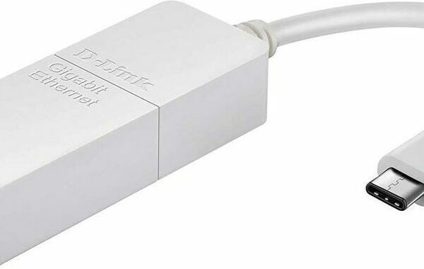 D-Link DUB-E130 USB-C Αντάπτορας Δικτύου για Ενσύρματη σύνδεση Gigabit Ethernet