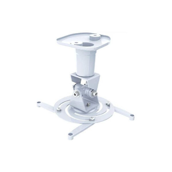 Techly Βάση Projector Οροφής ICA-PM-100 με Μέγιστο Φορτίο 10kg Λευκή