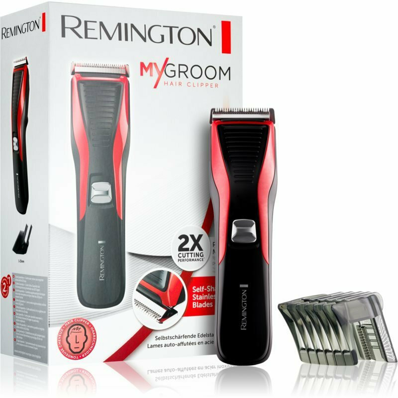20220215115855_1bbe2bc2 Remington My Groom Κουρευτική Μηχανή Black/Red HC5100 - Image 2