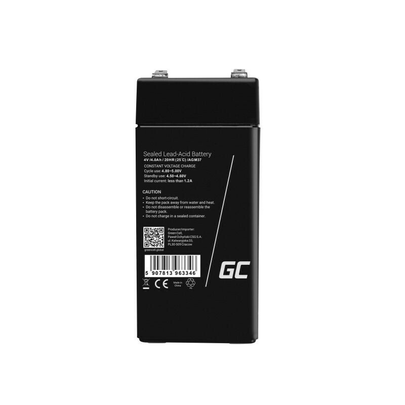 20220215130207_73079692 Green Cell με Χωρητικότητα 4.5Ah και Τάση 4V AGM36 1τμχ - Image 3