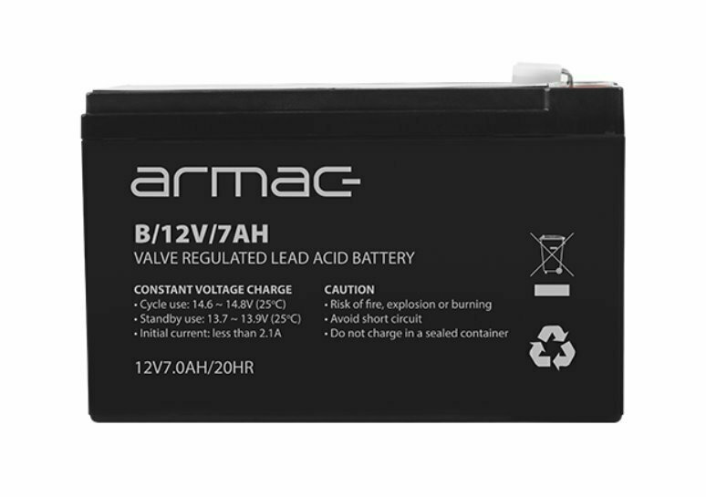 Armac με Χωρητικότητα 7Ah και Τάση 12V B/12V/7AH 1τμχ