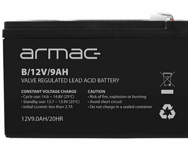 Armac με Χωρητικότητα 9Ah και Τάση 12V B/12V/9AH 1τμχ