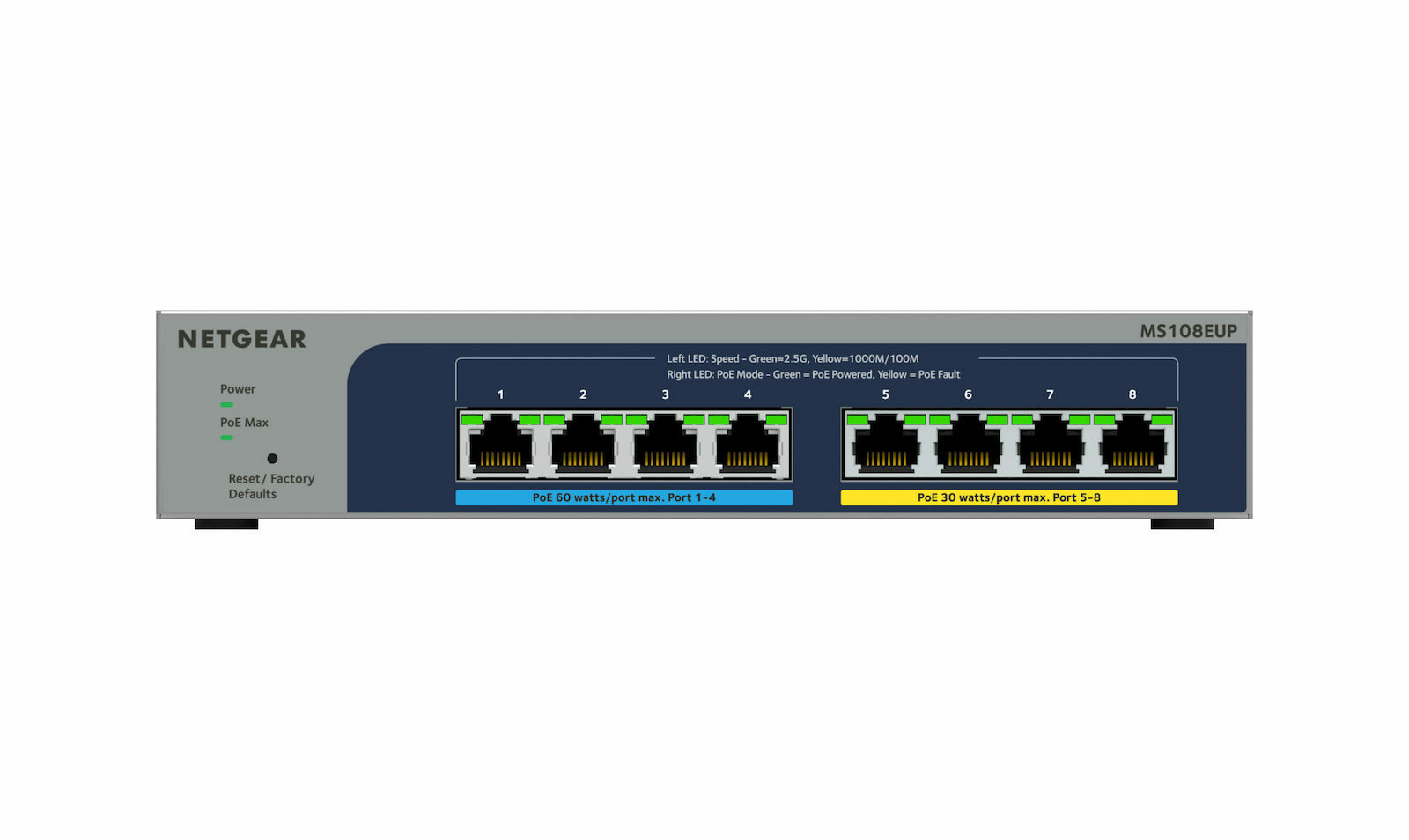 20220221171740_netgear_ms108eup_unmanaged_l2_poe_switch_me_8_thyres_ethernet NetGear MS108EUP Unmanaged L2 PoE+ - Image 1