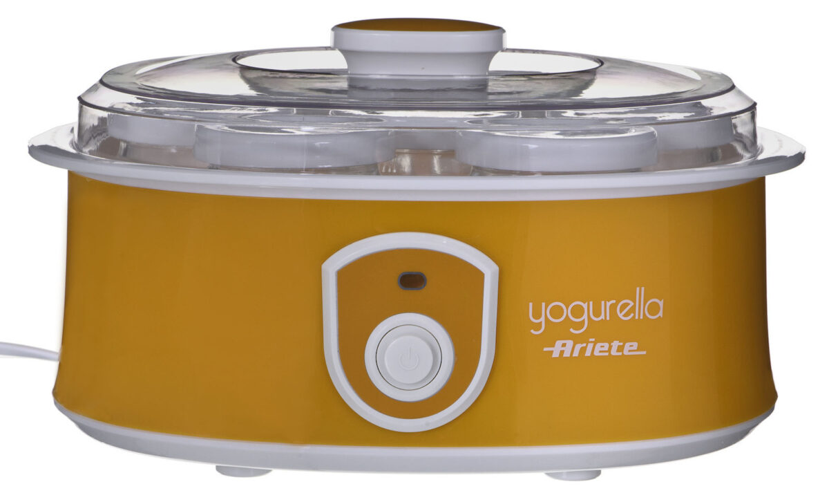 Ariete Yogurella 617 Γιαουρτομηχανή με Βαζάκια 1.3lt Κίτρινη 20W - Image 2