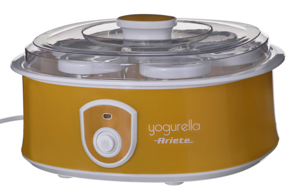 Ariete Yogurella 617 Γιαουρτομηχανή με Βαζάκια 1.3lt Κίτρινη 20W - Image 3