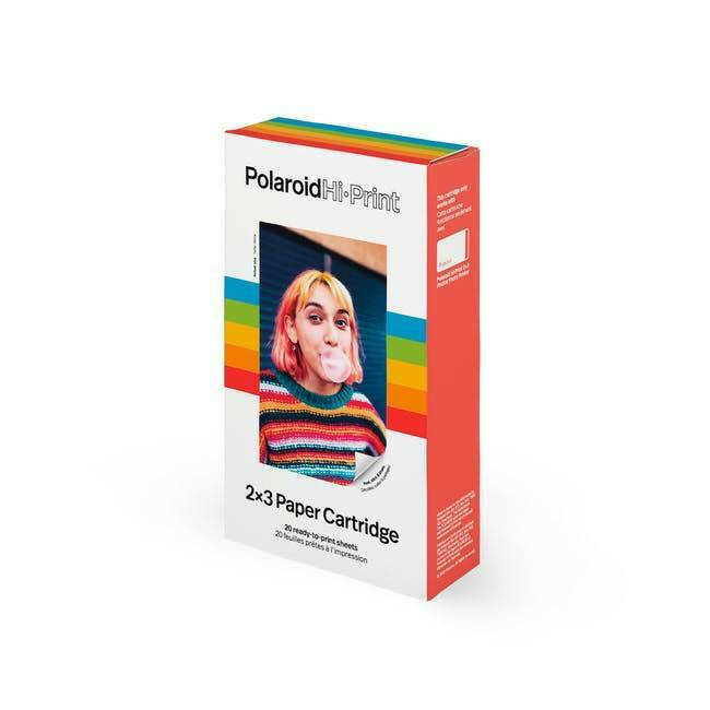 Polaroid Hi-Print Φωτογραφικό Χαρτί 54x86 για Εκτυπωτές Θερμικής Εξάχνωσης/Μεταφοράς 20 Φύλλα