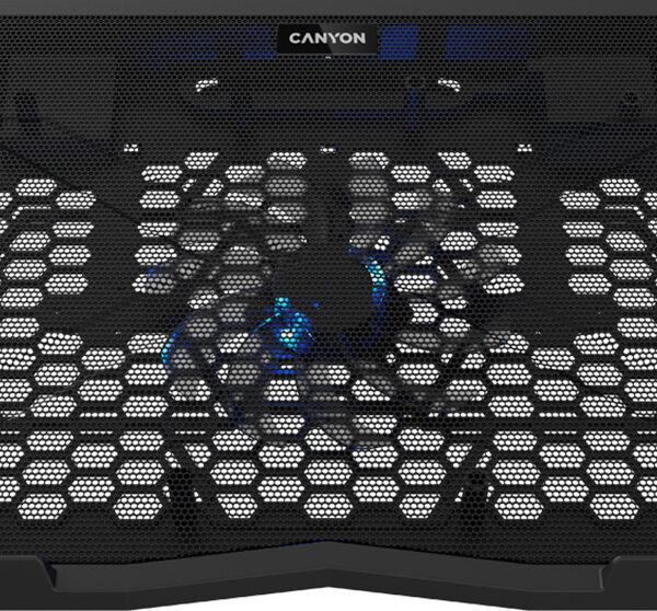 Canyon NS-02 Cooling Pad με 1 Ανεμιστήρα και Φωτισμό