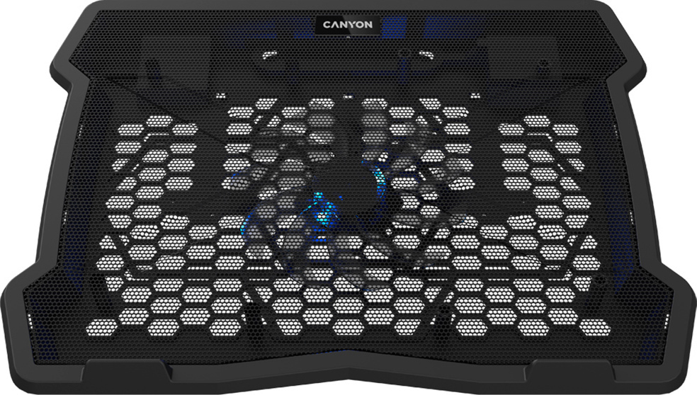 Canyon NS-02 Cooling Pad με 1 Ανεμιστήρα και Φωτισμό - Image 1